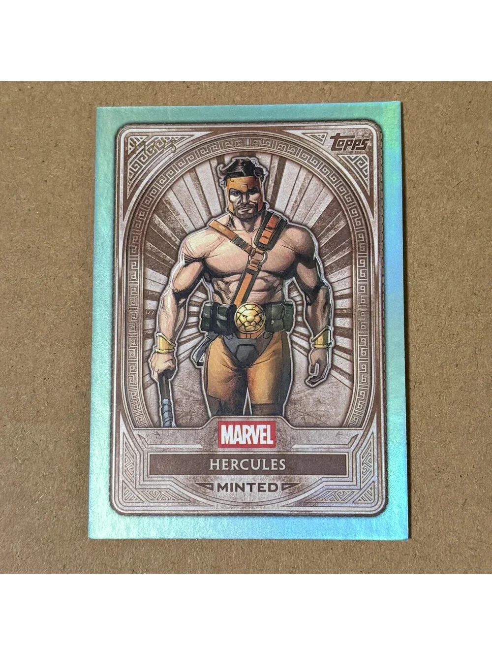 2025 Topps Mint Marvel Hercules #1 Green Mint #/75